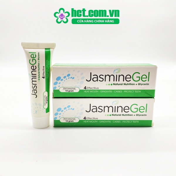 Gel bôi nhiệt miệng Natural Jasmine tuýp 10 gram