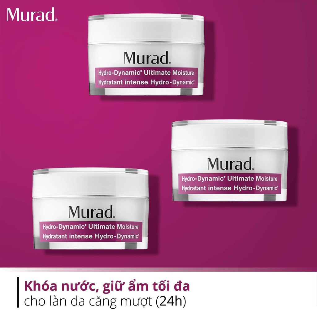 Kem Dưỡng Siêu Cấp Ẩm Giúp Da Mềm Mịn Murad Hydro-Dynamic Ultimate Moisture 50ml