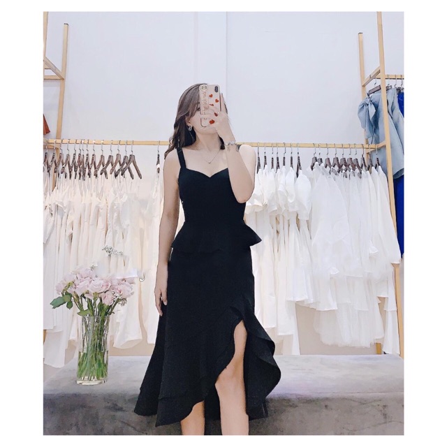 ĐẦM 2D PEPLUM XẺ BÈO kt