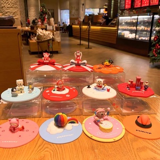 Nắp Đậy Starbucks Ly Nước Bằng Silicon Đáng Yêu