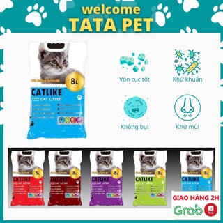 Cát vệ sinh cho mèo 😸 Cát vệ sinh Nhật Bản Catlike 8L hương cà phê (VS3.4) TATAPET