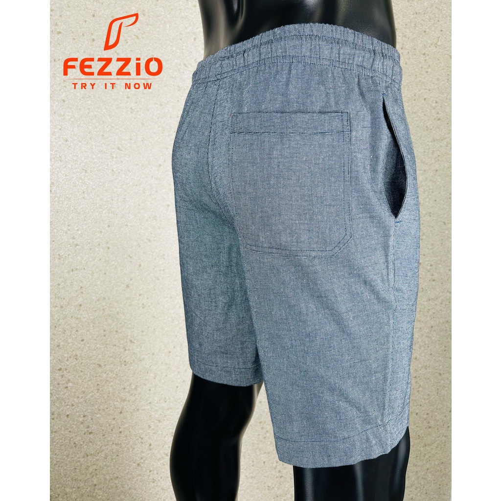 Quần short nam trên gối, quần short có túi lưng chun, quần sọc nam mặc nhà , quần dùi nam FEZZIO, đùi vnxk