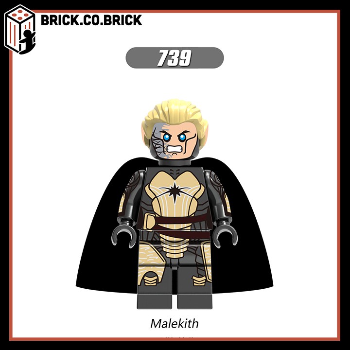 NON LEGO Siêu anh hùng Thor Ranarok - Đồ chơi lắp ráp mô hình Super Hero phim Marvels và DC Comics X0176