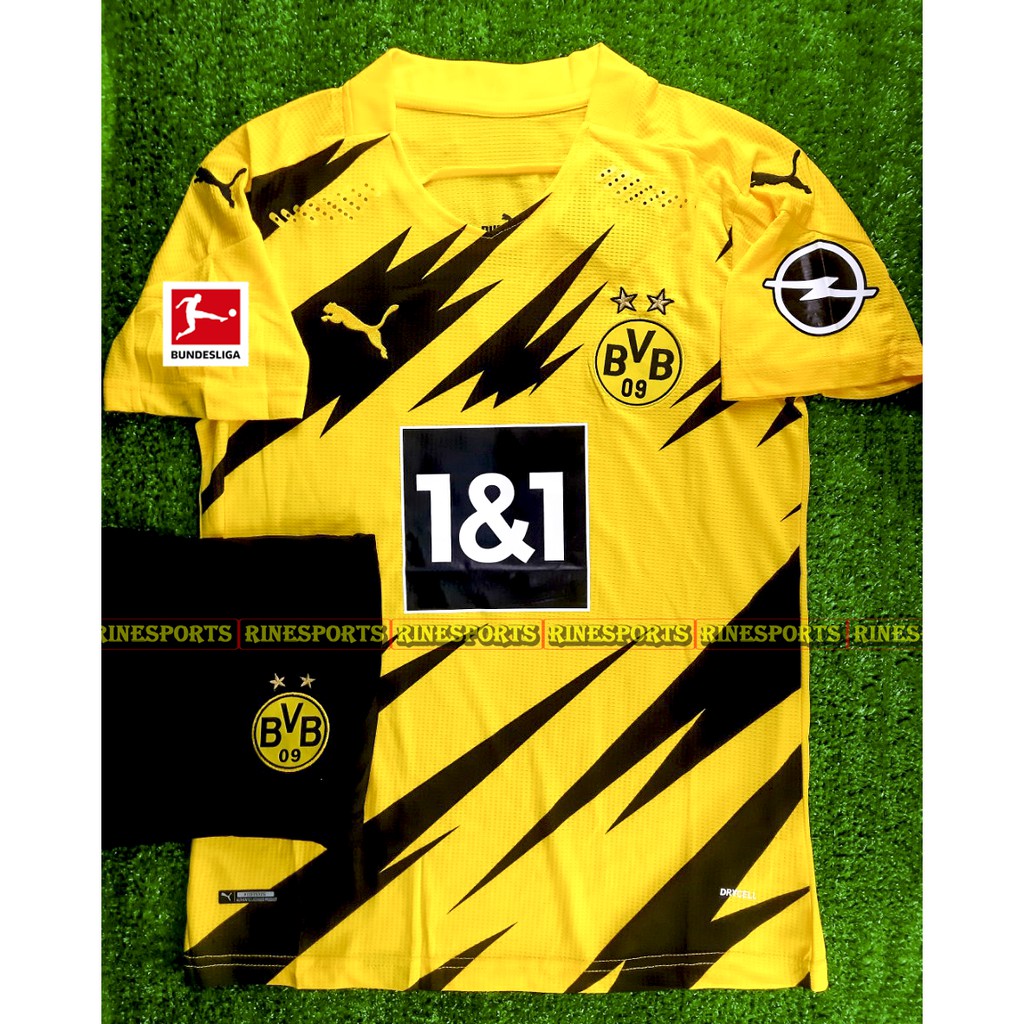 (Hàng Thailand Super) Bộ Áo bóng đá Dormund sân nhà màu vàng mùa 2020 - 2021- chuẩn thi đấu Cam kết Y Hình