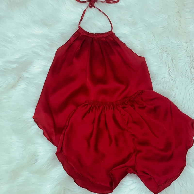 Đồ ngủ nữ, đồ ngủ lụa yếm sexy gọi cảm giá siêu rẻ | BigBuy360 - bigbuy360.vn