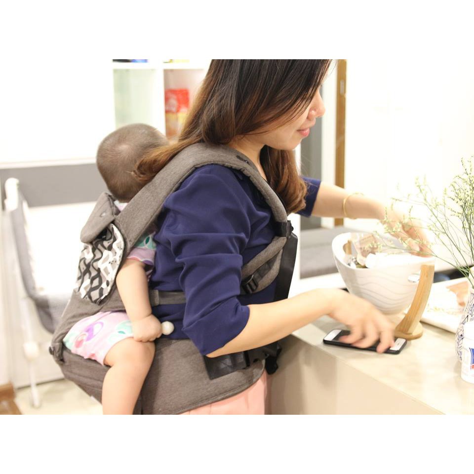 Địu Ngồi Cao Cấp Siêu Mềm 4 Tư Thế Comfybaby- HC003