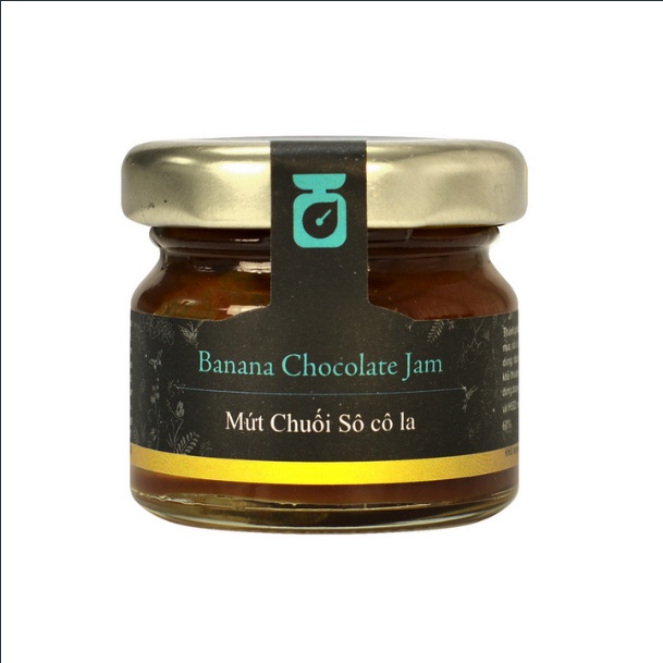 Mứt Chuối - Chocolate 30g phết bánh mì, sandwich, bánh gạo lứt, sinh tố, làm nhân bánh