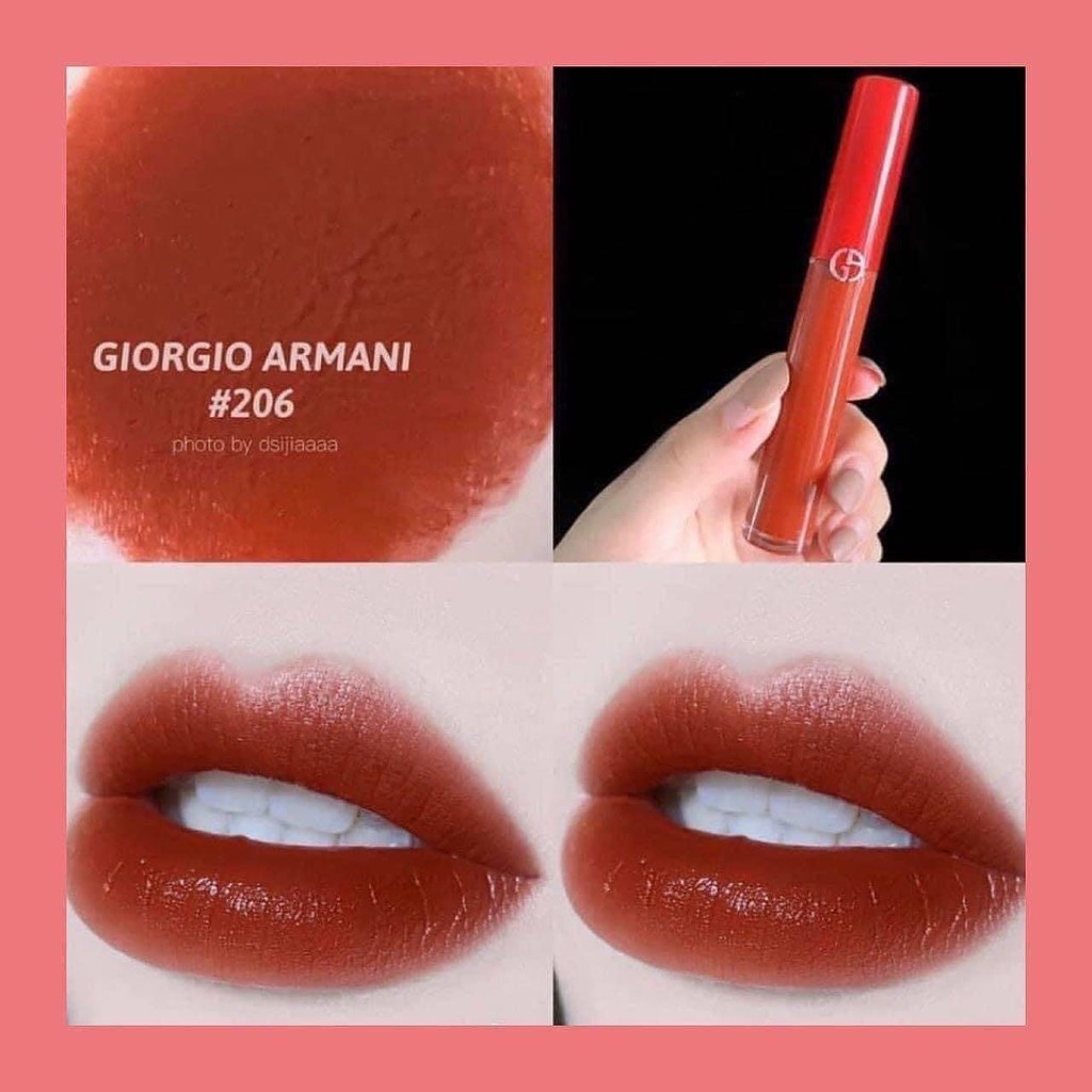 Son Kem Giorgio Armani Lip Maestro 205 - 206 - 501 (Travel Unbox)