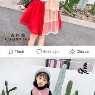 Combo sét váy bé gái 28kg cho chị Huỳnh Miêu