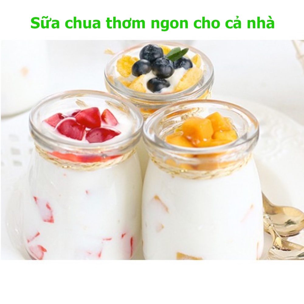 Máy làm sữa chua Song Anh 15 cốc thủy tinh máy ủ sữa chua nhanh ổn định an toàn tiện lợi