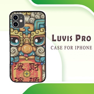 Ốp iphone sang trọng phong thủy Ốp lưng màu xanh ốp ip13 Iphone 7 tới 12 Promax/13/ 13 promax, ốp tết 2022 LIZANY031