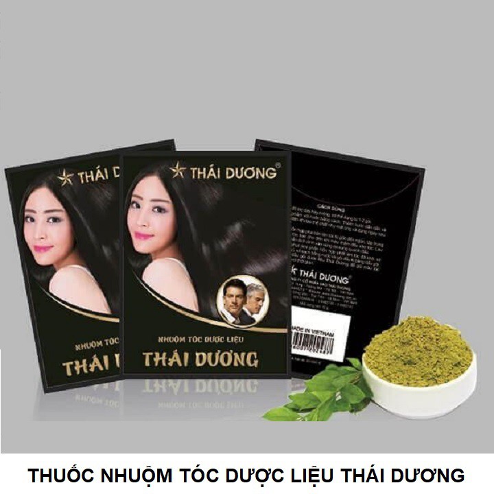 Thuốc Nhuộm Tóc Dược Liệu Thái Dương - Nhuộm Tóc Bạc An Toàn Từ Thiên Nhiên