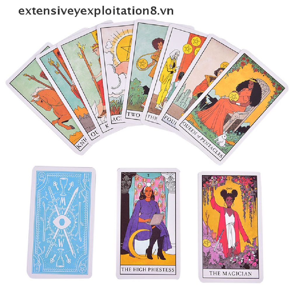 Bộ Thẻ Bài Tarot Phong Cách Phù Thủy Hiện Đại