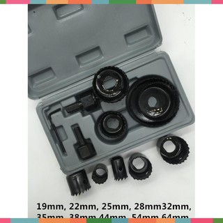  BỘ DỤNG CỤ KHOÉT LỖ 13 CHI TIẾT 19-64MM 
