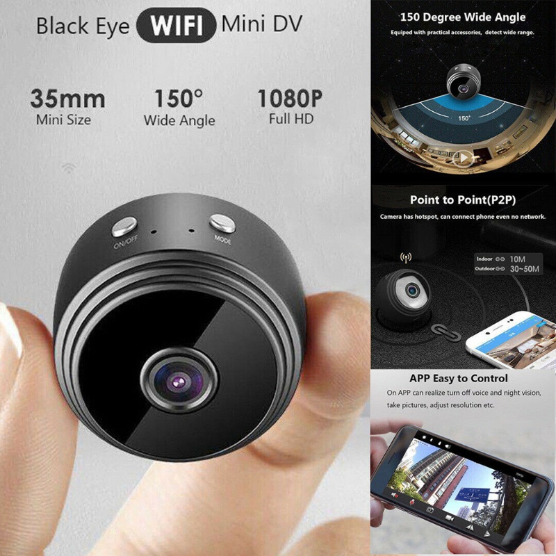 Camera An Ninh Kết Nối WiFi 1080P Độ Phân Giải Cao 350mah
