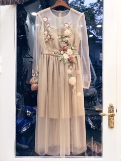 Hoa hồng cài áo handmade