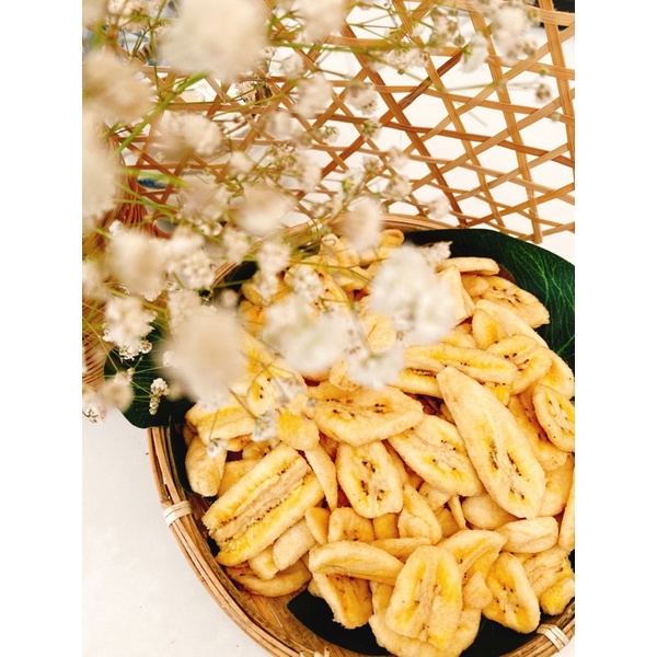 Chuối sấy lát/ 500gr - Đặc Sản Đà Lạt