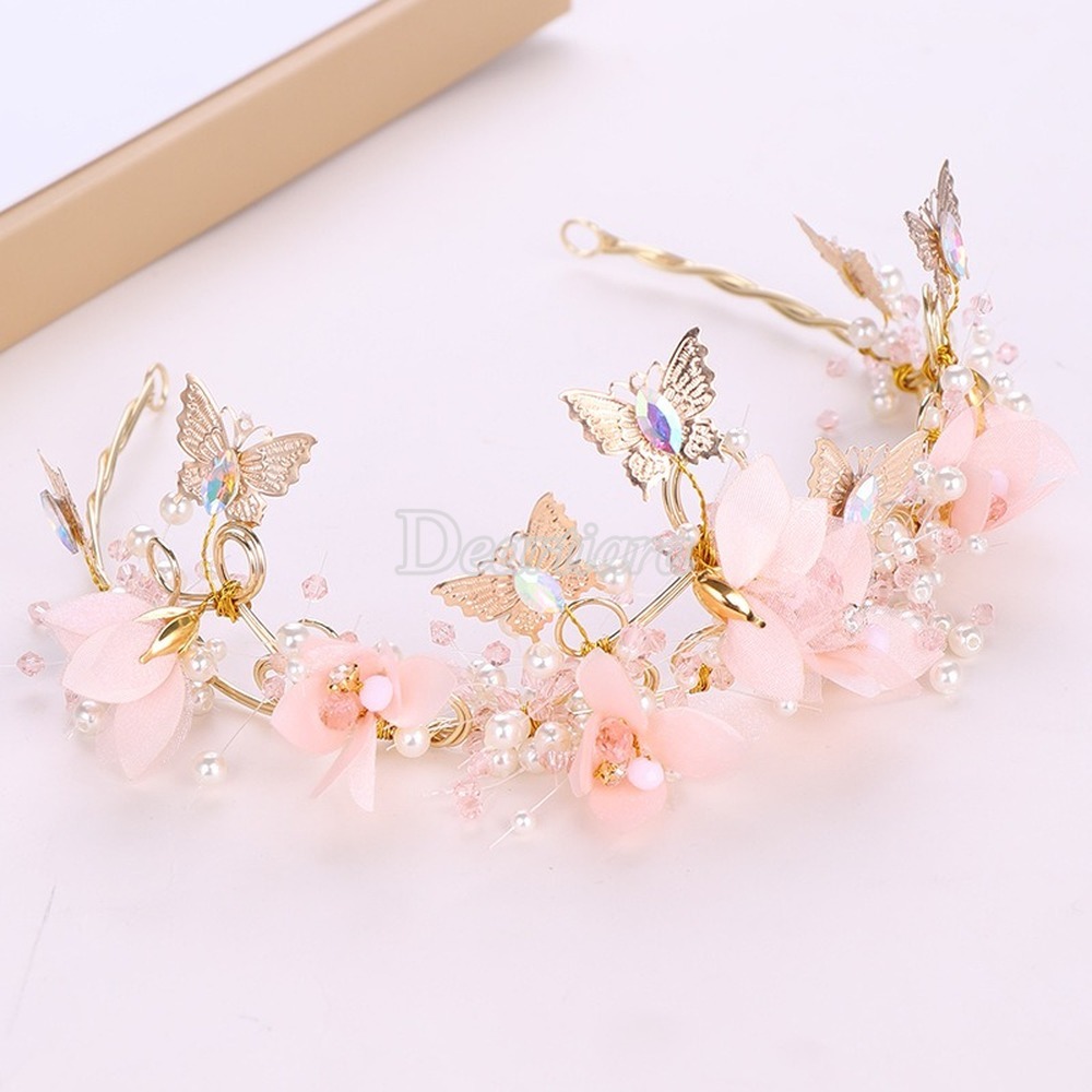 Vòng hoa đội đầu thời trang dành cho cô dâu