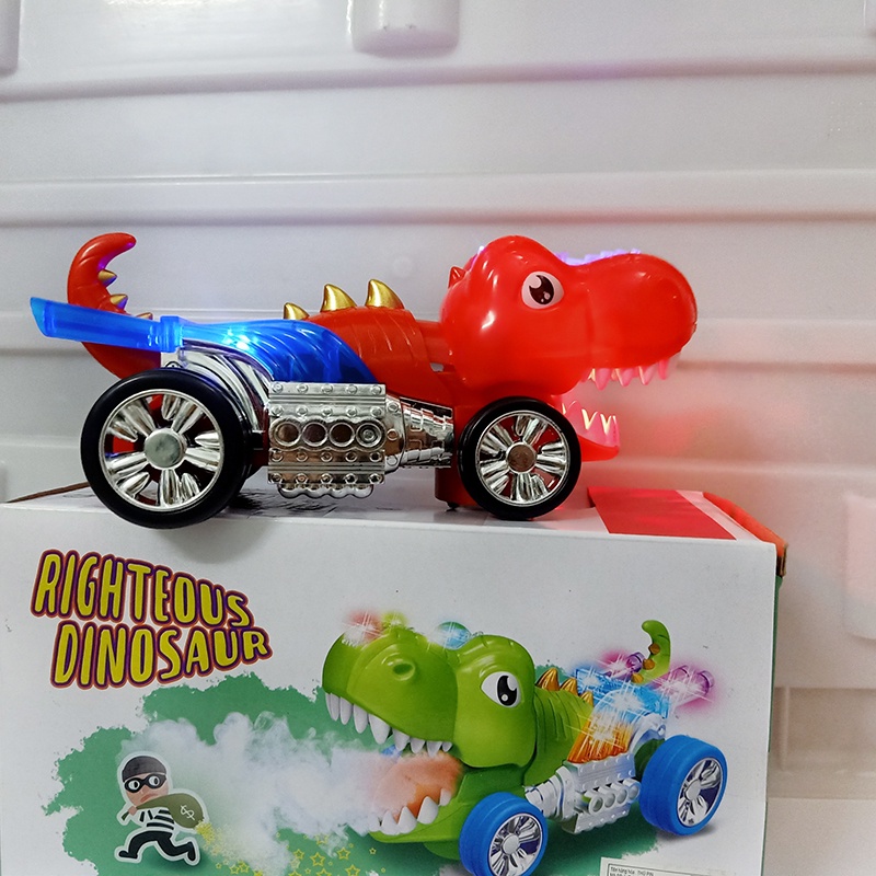 Xe khủng long phun sương