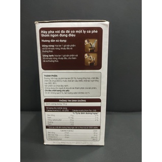 [10 gói 16g] Cà phê đen đá MacCoffee Cafe Phố (Hộp 160g)