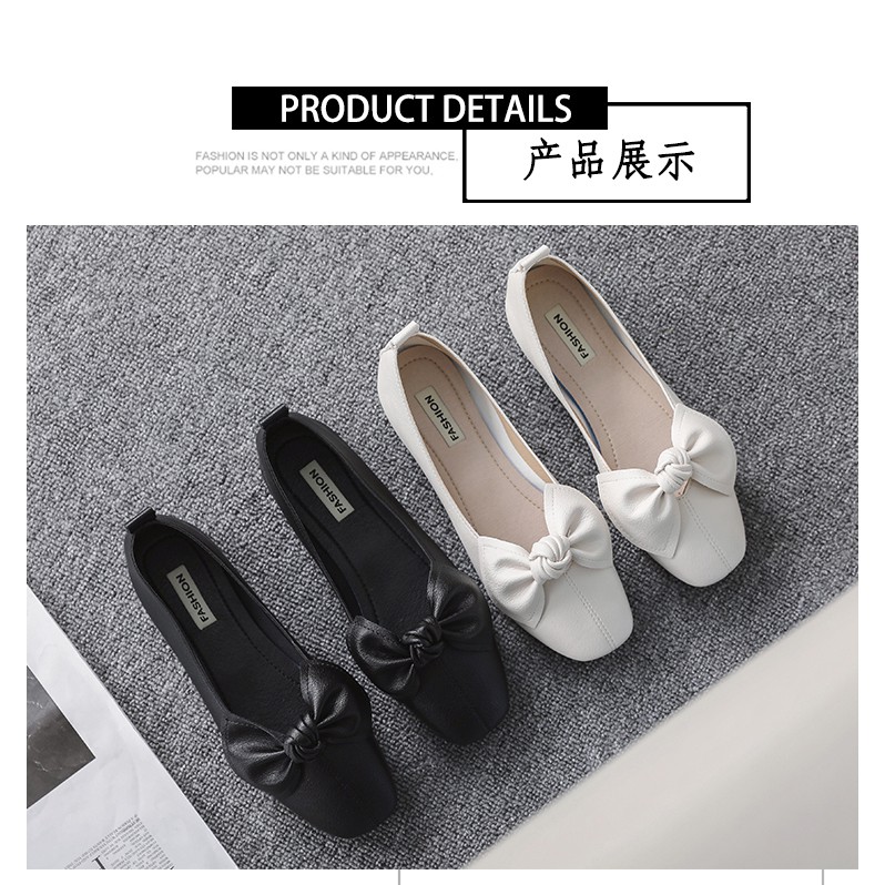 Giày Búp Bê Mũi Vuông Thời Trang Cỡ Lớn 41-43 Cho Nữ | BigBuy360 - bigbuy360.vn