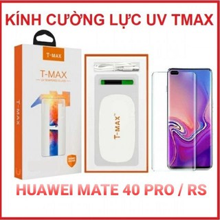 Kính cường lực Huawei Mate 40 Pro/ Pro+/ RS Full keo UV TMax LIQUID [ CHÍNH HÃNG ]