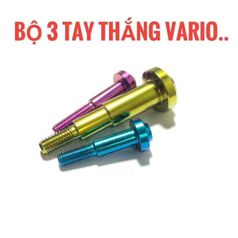 Bộ 3 Ốc tay thắng + tán GR5 dành cho Xe Vario