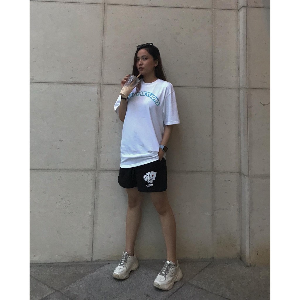 QUẦN SHORT UNISEX " NO GAMBLE SHORT" " 100% COTTON DÀY _- LIAMSTUDIO