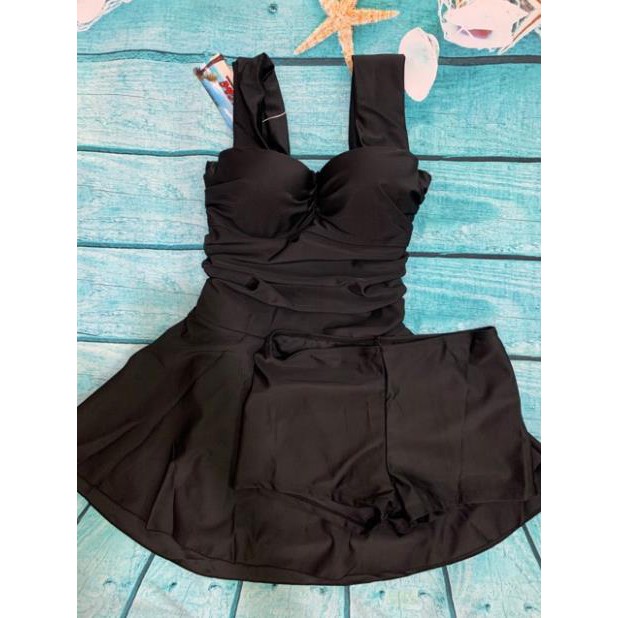 (THUN LẠNH) Đồ Bơi Nữ Bikini Áo Tắm 1 Mảnh Dạng Váy Kín Đáo Có Bigsize Cho Người Béo Mập New12 | BigBuy360 - bigbuy360.vn