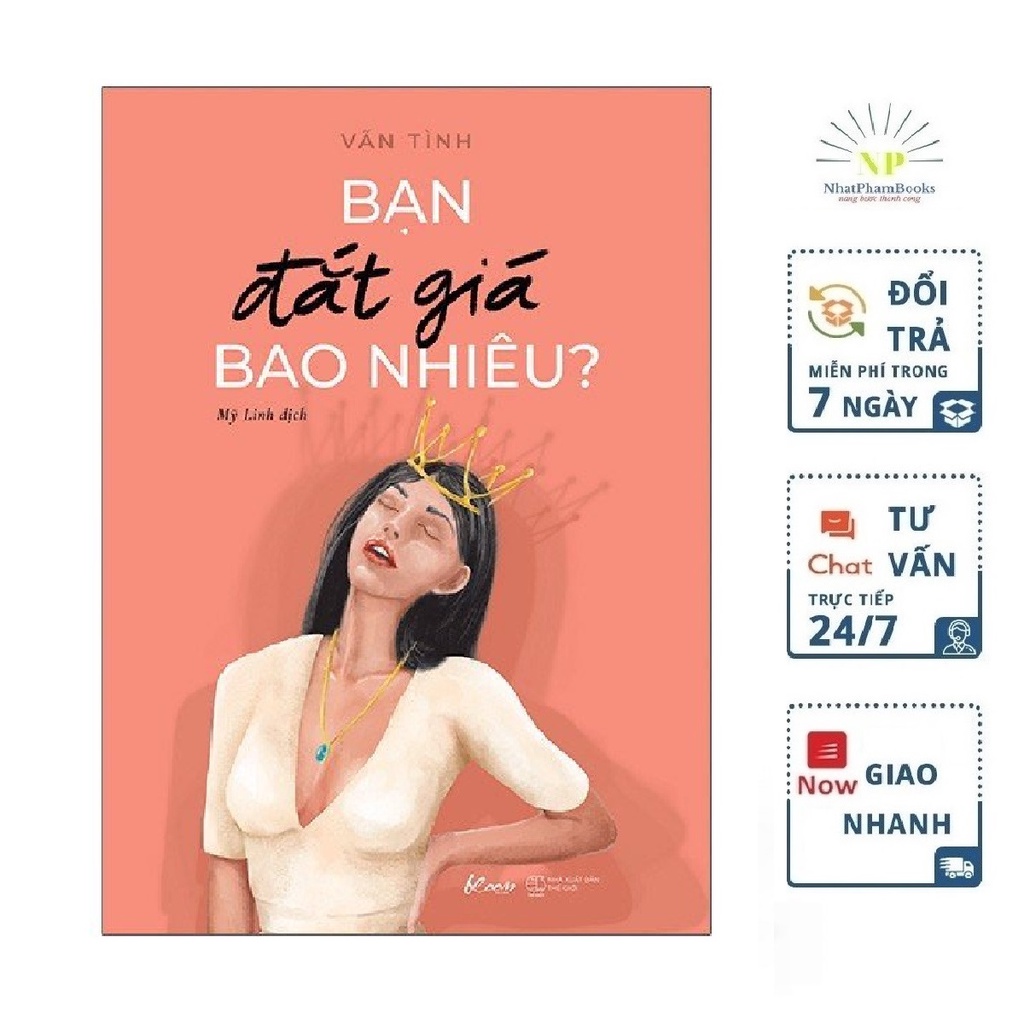 Sách - Bạn Đắt Giá Bao Nhiêu (Tác Giả Vãn Tình) Tặng Kèm Bookmark