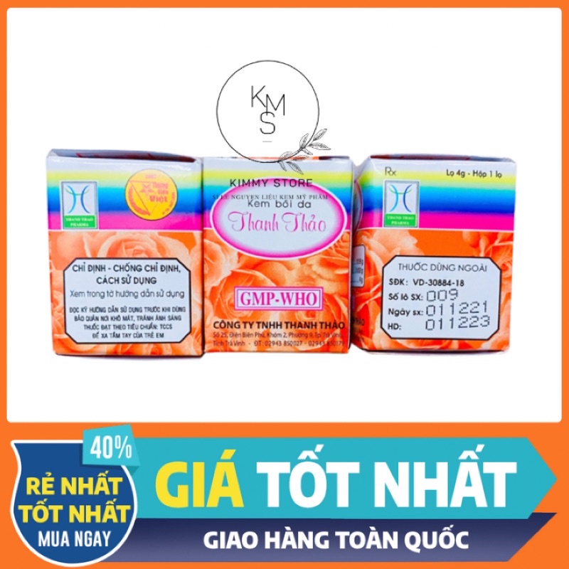 Lẻ hủ kem thanh thảo 5g