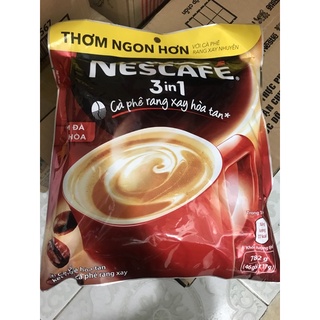 Cà phê sữa Nescafe 3in1 Đậm đà bịch 782g