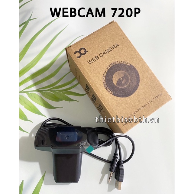 Webcam Có Mic Cho Máy Tính Học Online - Trực Tuyến - Hội Họp - Gọi Video hình ảnh sắc nét 720p | WebRaoVat - webraovat.net.vn