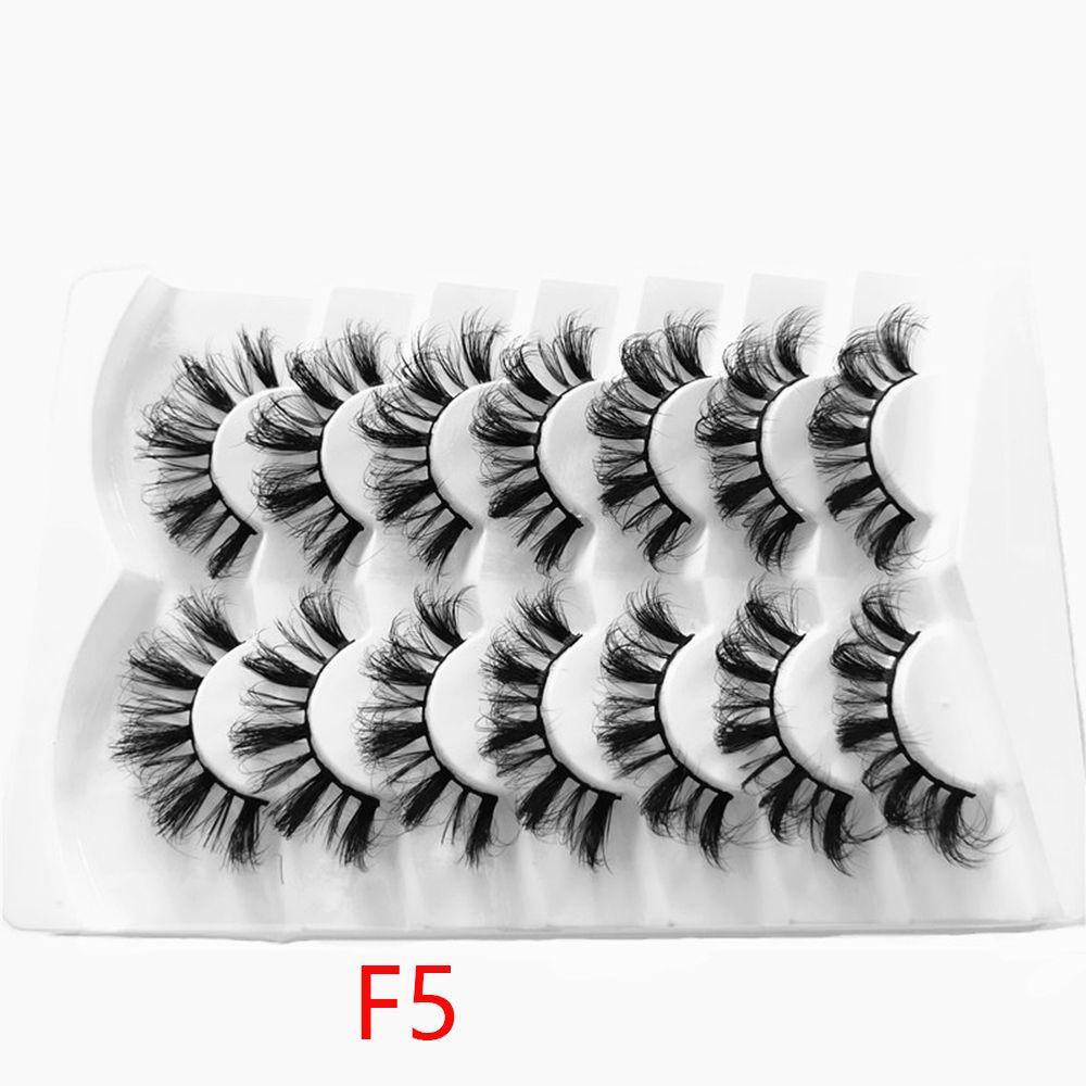 BORAG Set 7 Cặp Lông Mi Giả SKONHED Mềm Mại Và Dày Dặn