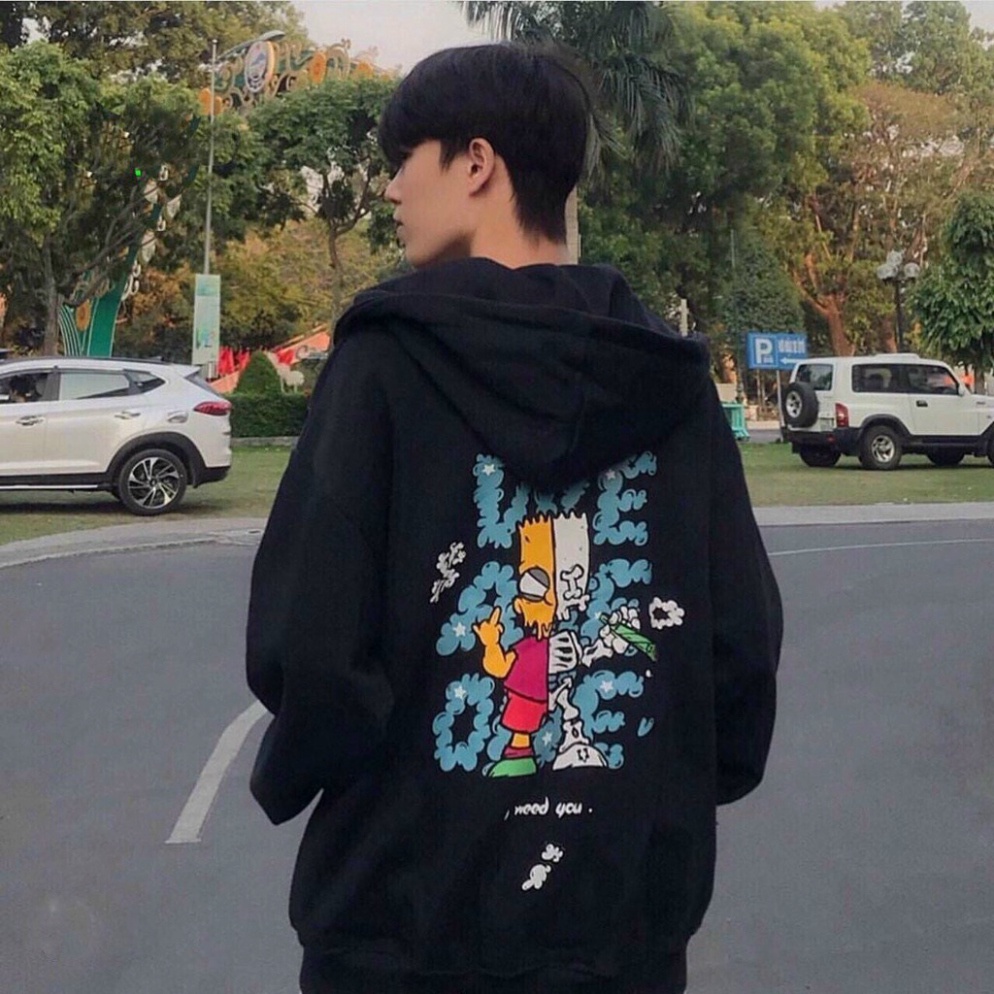 [Xả kho] Áo Khoác Nỉ Hoodie Nam Nữ Form Rộng Dễ Mặc Phong Cách Hàn Quốc Dễ Phối Đồ | MAZINGSHOP