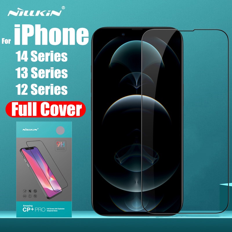 Miếng Dán Cường Lực NILLKIN Và Phụ KiệN Cho MặT TrướC iPhone 14 13 12 Pro Plus Max