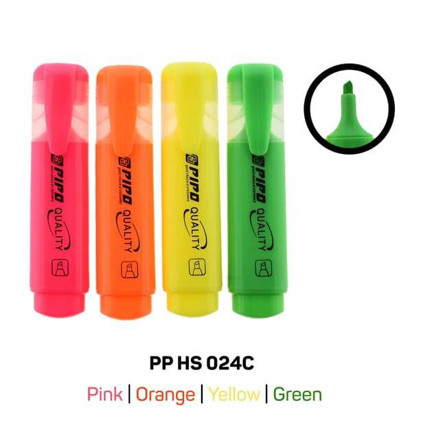 1 Bộ 4 Bút Đánh Dấu Pipo Hs 024c | BigBuy360 - bigbuy360.vn