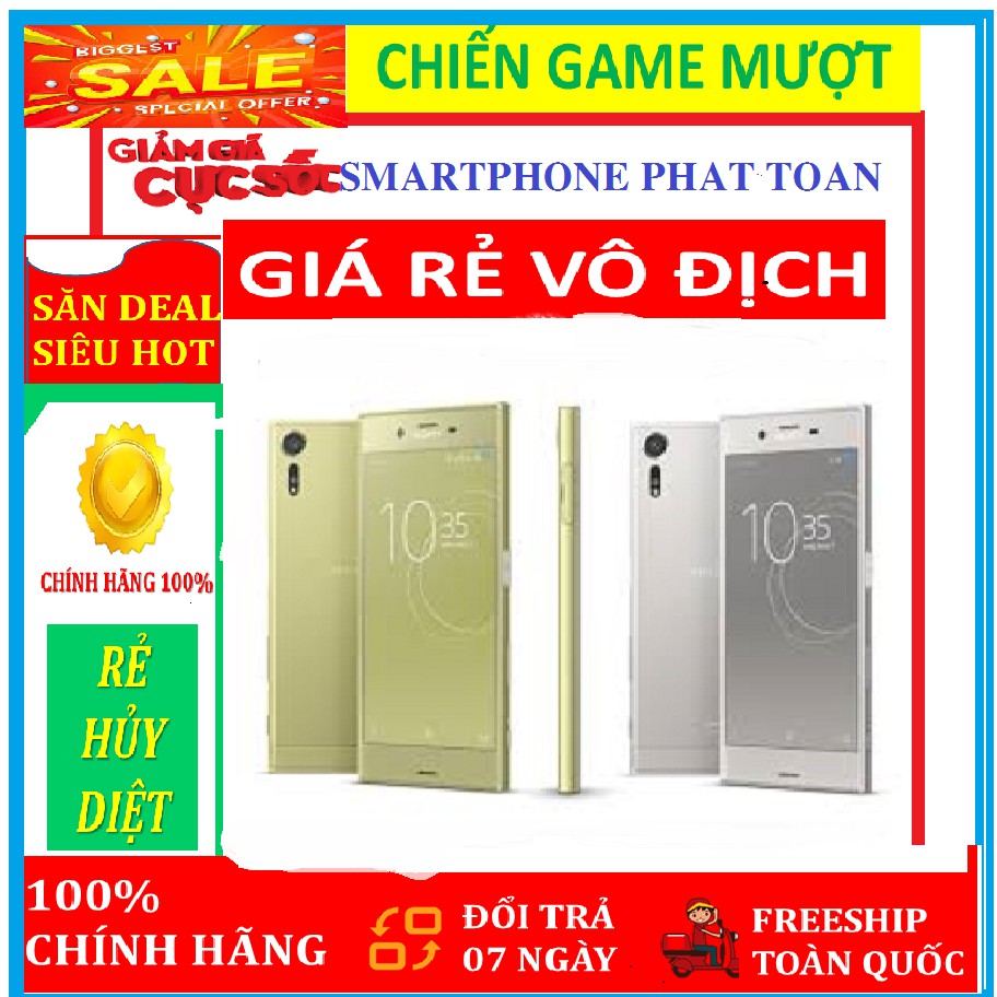 [ XẢ KHO GIÁ SỈ ]" Điện Thoại " SONY XPERIA XZs ram 4G/64G mới, CHÍNH HÃNG, bảo hành 12 tháng