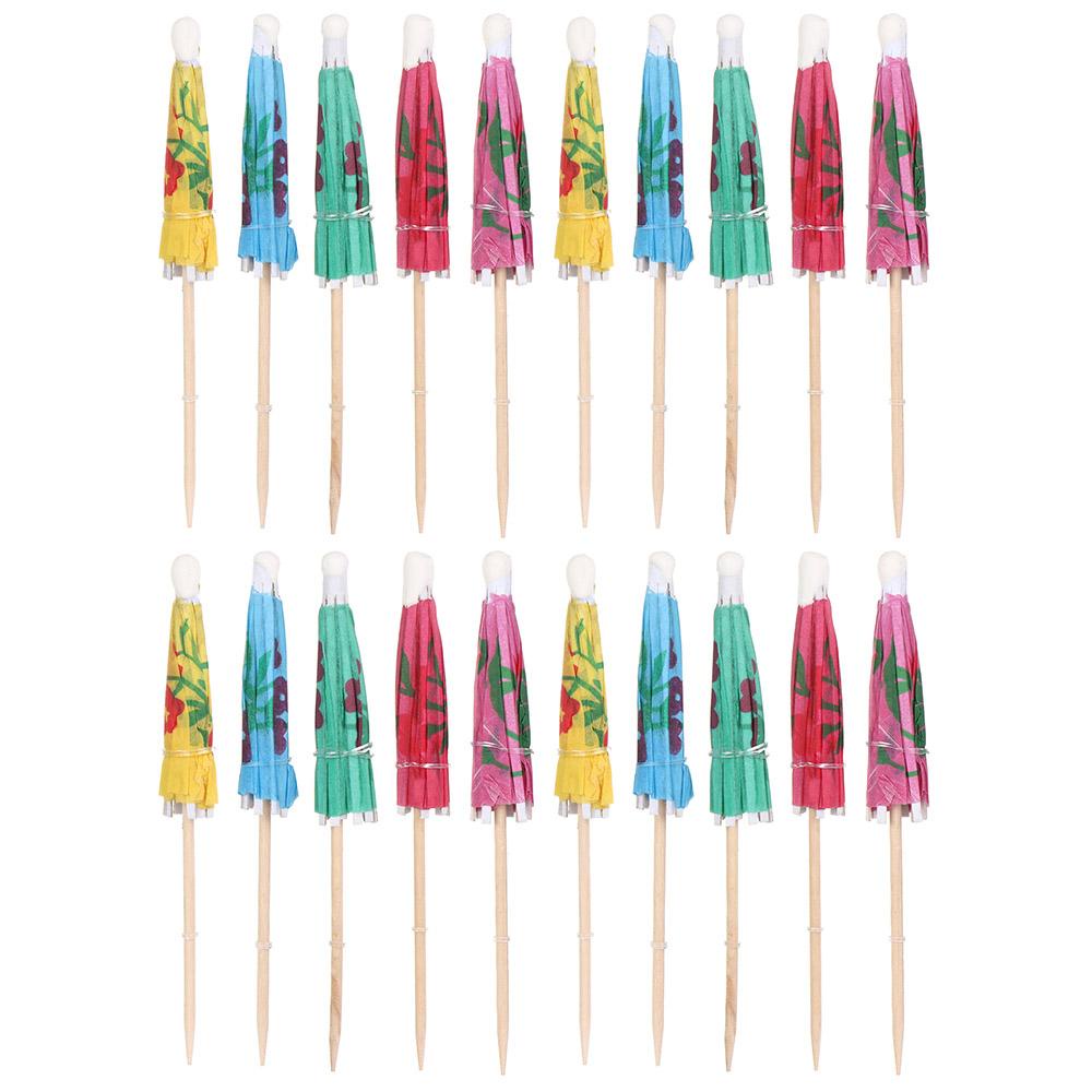 Set 20 Dù Gỗ Mini Nhiều Màu Sắc Dùng Để Trang Trí