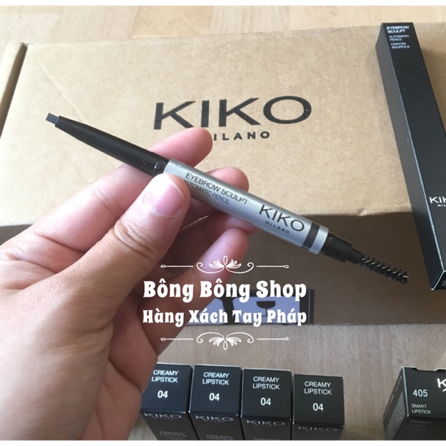 Chì kẻ mày KIKO Eyebrown Sculpt Automatic Pencil (06-màu đen)