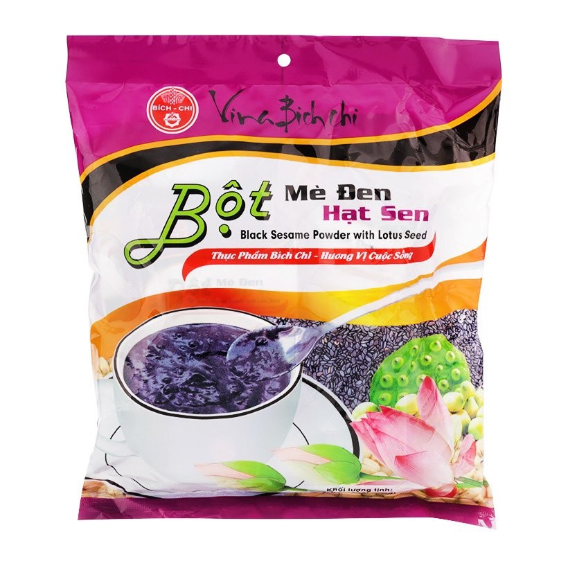 Bột Mè Đen Hạt Sen Bích Chi 350g