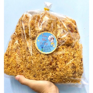 Cơm cháy sấy siêu nhiều chà bông đồ ăn vặt date mới nhất
