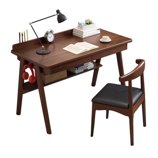Bàn Làm Việc, Bàn Máy Tính Máy Phong Cách Bắc Âu Có Kèm Ghế