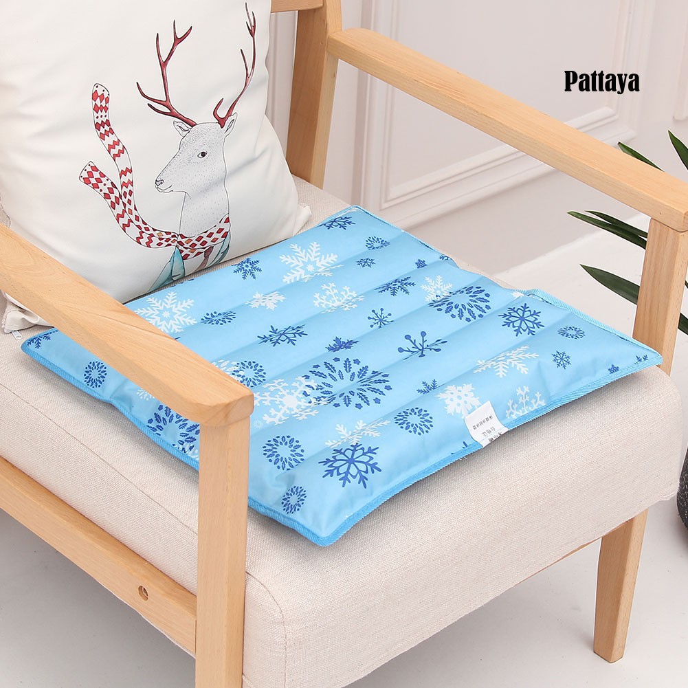 Đệm Làm Mát Lót Ghế Ngồi Xe Hơi In Họa Tiết Hoa Nhỏ Giọt