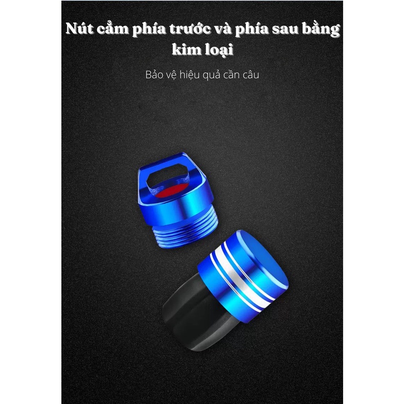 [Bảo Hành Các Lóng ] Cần Câu Đơn cao cấp 12h Bạch Tử Đan , phân bổ lực 19i , nội địa Trung Quốc , cacbon 9 lớp