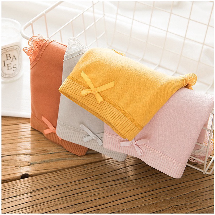 Set 5 Quần Lót Nữ Cotton màu trơn kháng khuẩn thoáng mát nữ tôn dáng xuất Nhật mẫu PASANA004 | BigBuy360 - bigbuy360.vn