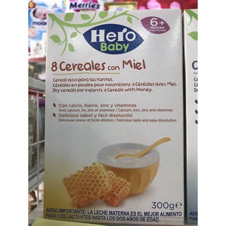 Bột ăn dặm Hero Baby hộp 300g cho trẻ từ 4 tháng tuổi