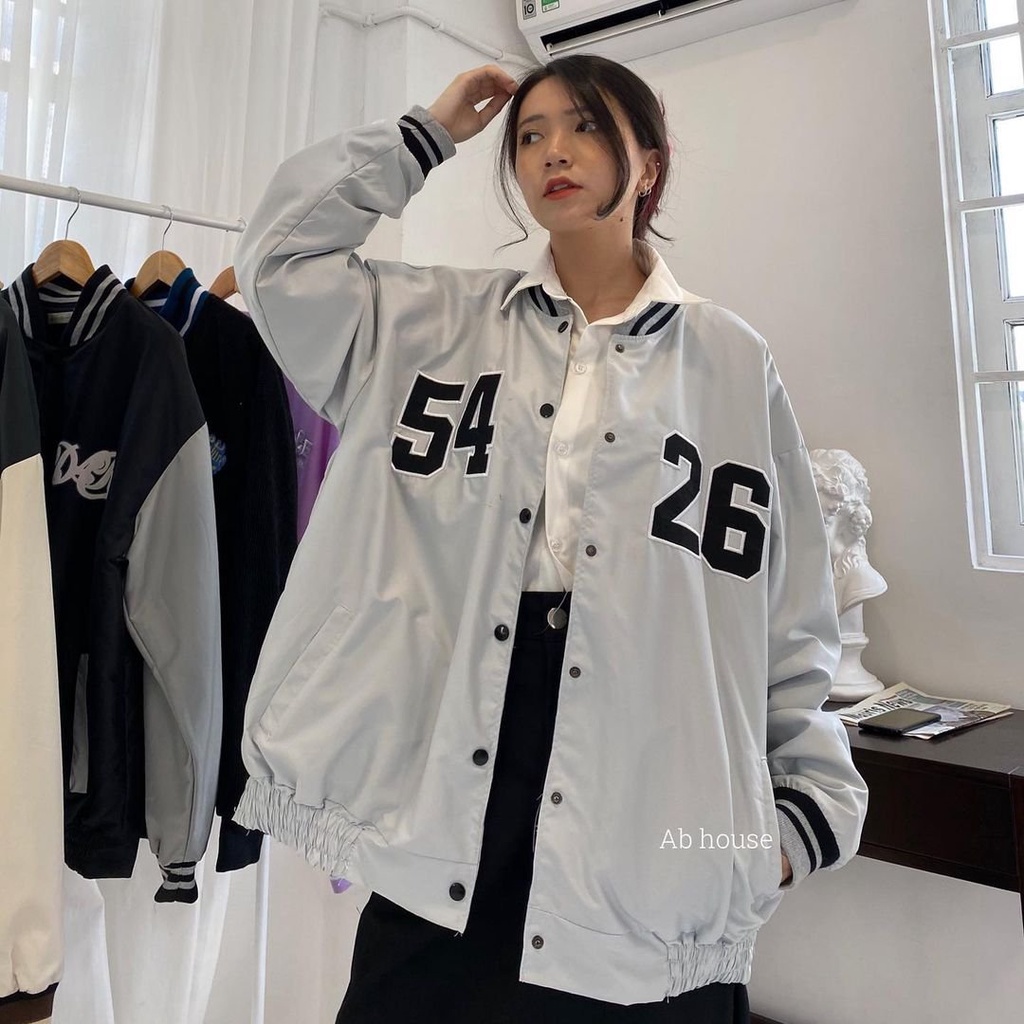 Áo khoác gió bomber nam nữ 5426 local brand chất dù 2 lớp form rộng, khoác ulzzang unisex