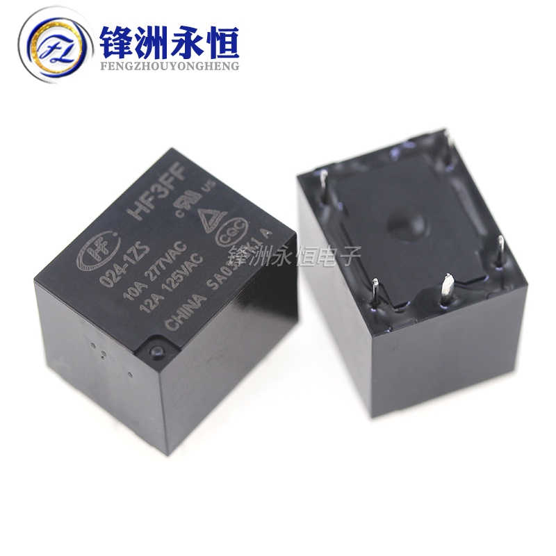 Rơ Le Điện Tử Hf-JQC-3FF-5 005 9 009 12 012 24 024 VDC-1ZS 1HS