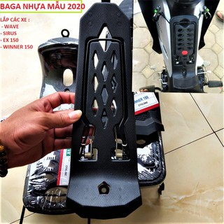BAGA NHỰA XE MÁY MẪU MỚI CHO CÁC LOẠI XE - ĐỒ CHƠI XE MÁY - PHỤ KIỆN XE MÁY